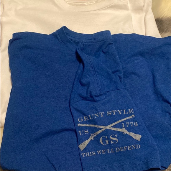 Grunt Style Red, White and Blue T-shirts - Picture 2 of 6